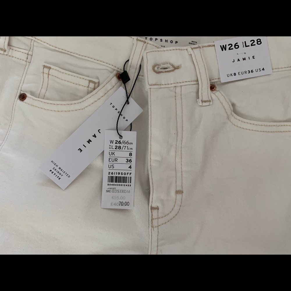 Topshop Highwaist Skinny Petite